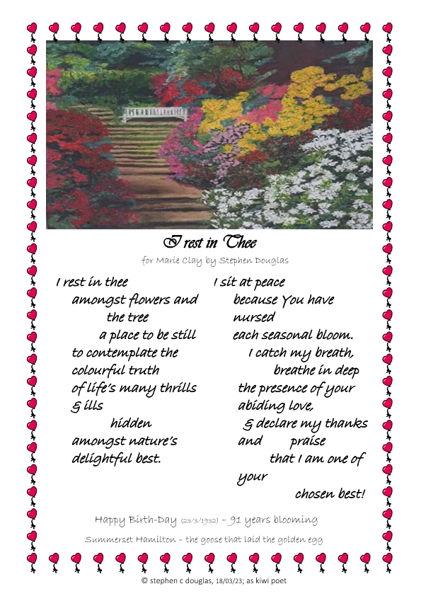 I rest in Thee