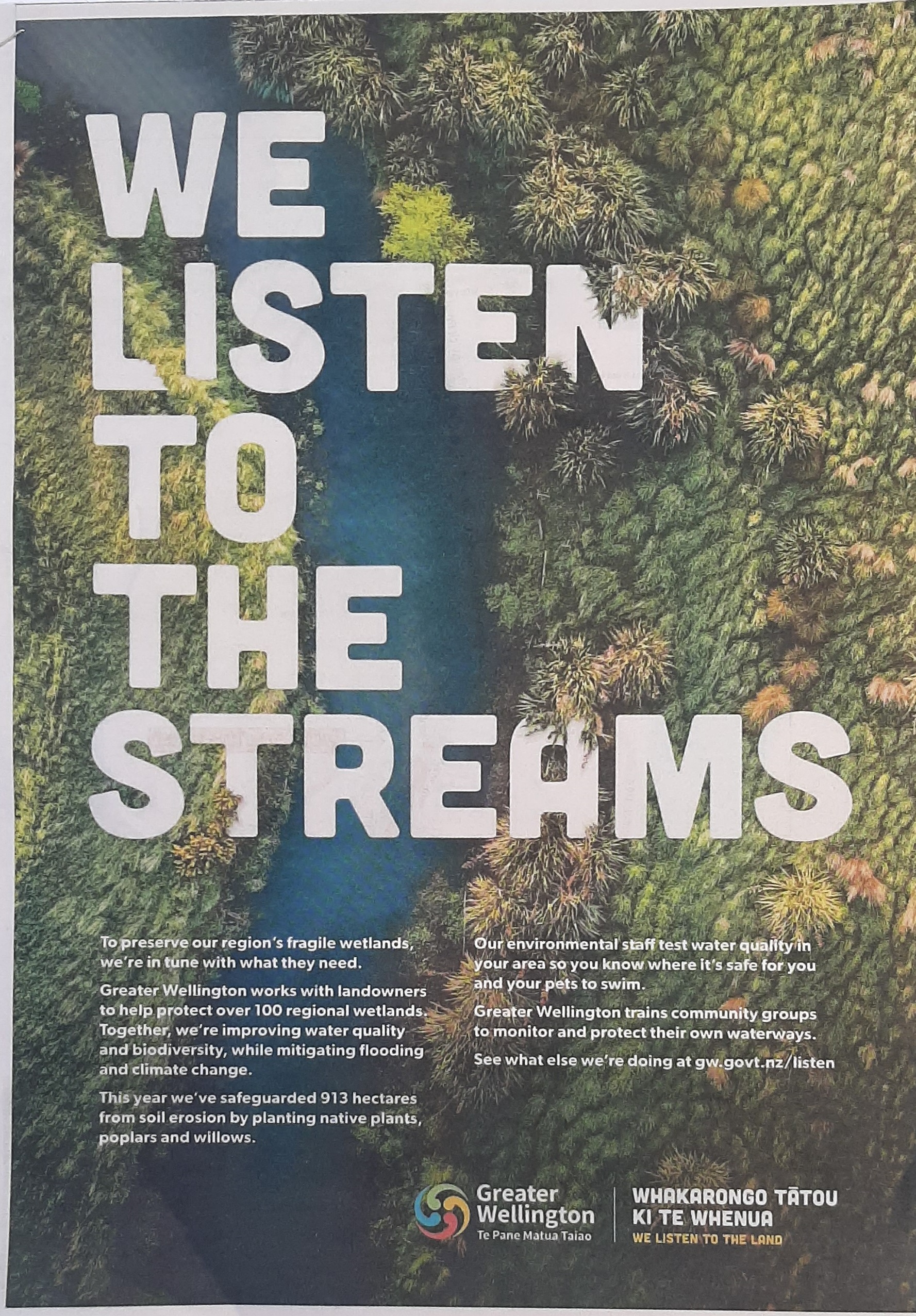 We Listen......